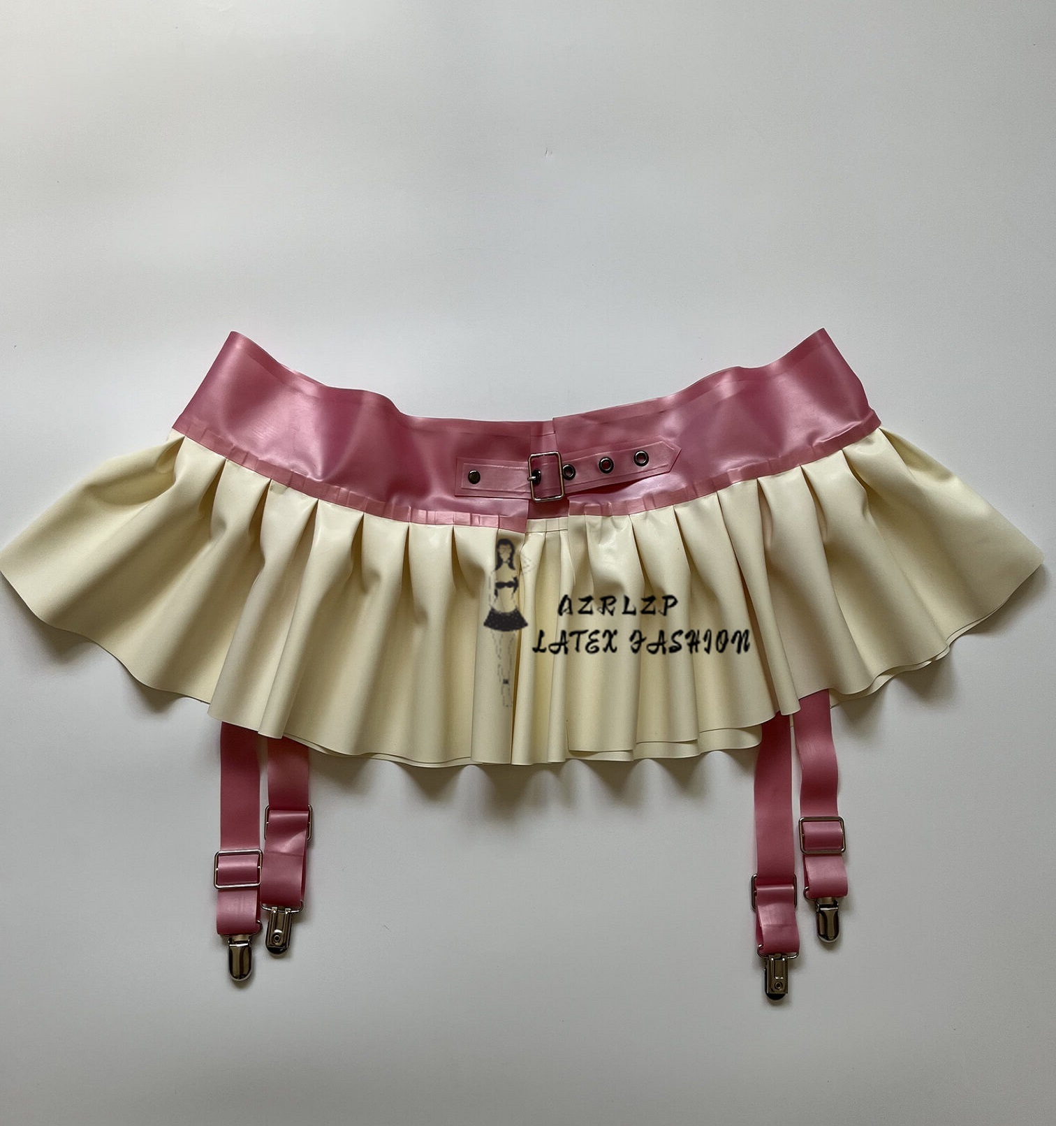 Garter Belt Set - Reggicalze da donna con volant in