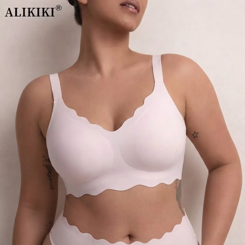 Bralette Wireless Soft - Reggiseno senza cuciture, senza ferretto, con