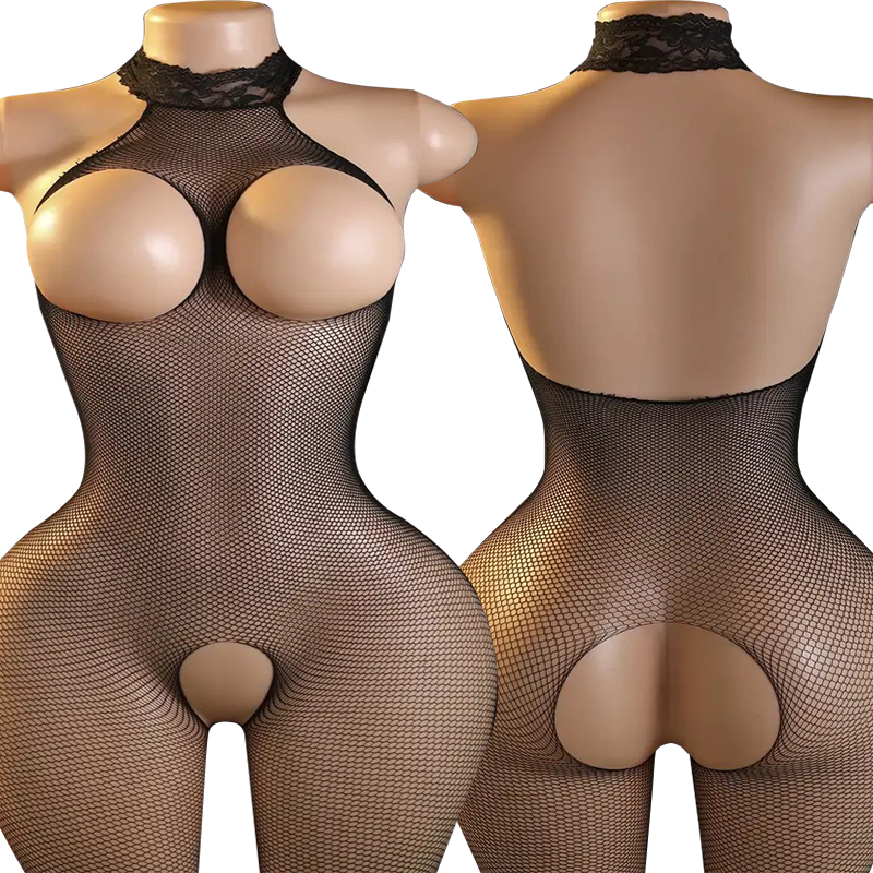 Completo Intimo Sexy in Pizzo  - Bodystocking Fishnet recensione e prezzo
