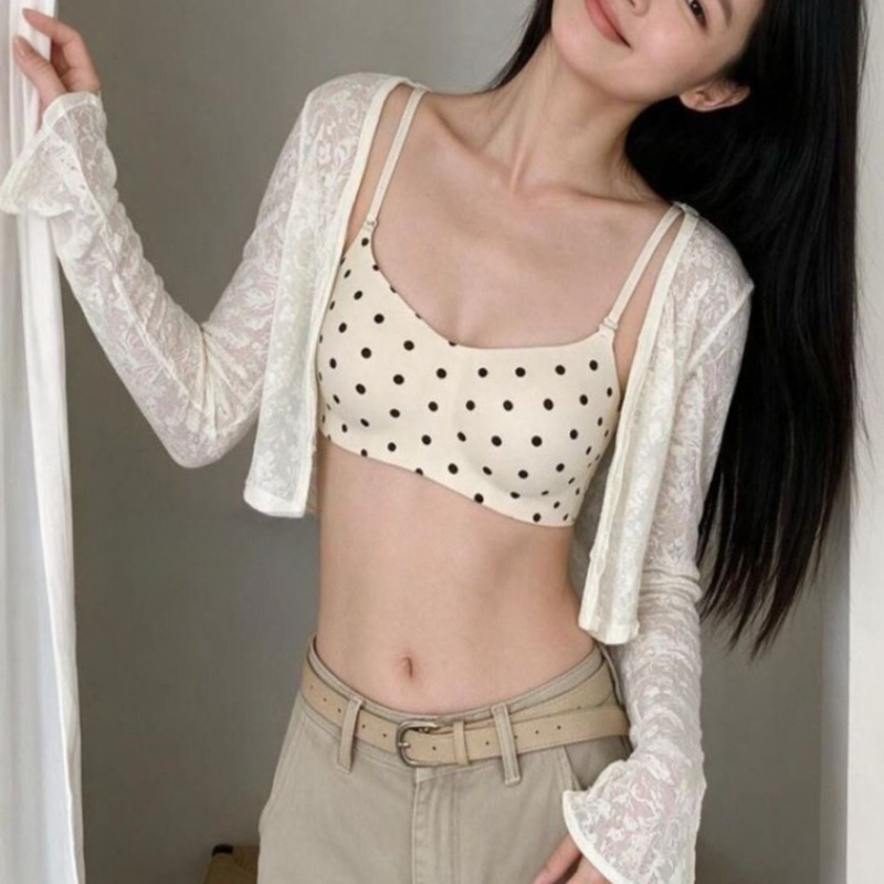 Reggiseno senza fili a pois pe - Bralette Wireless Soft recensione e prezzo